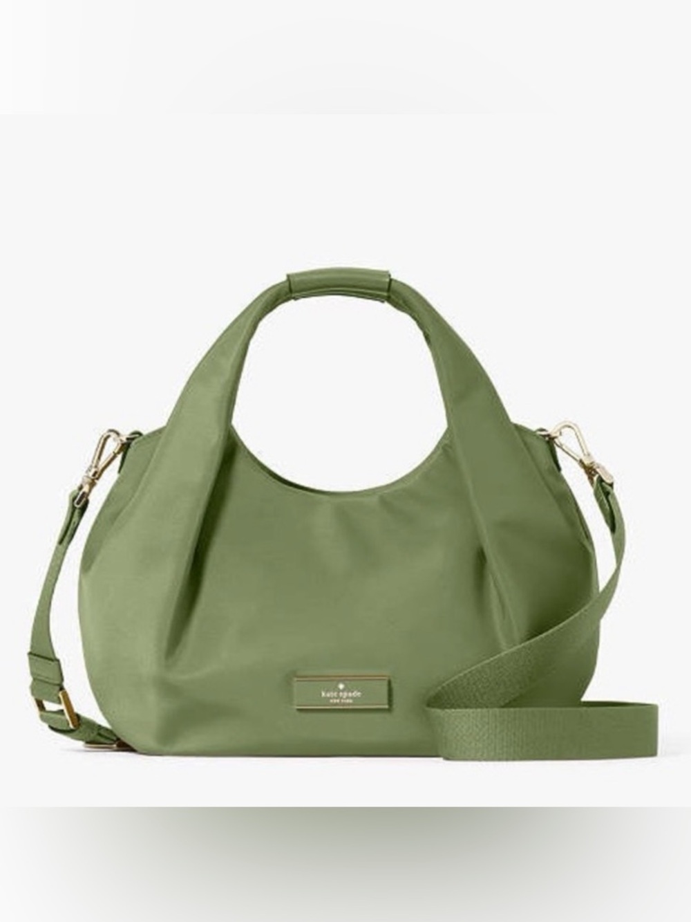 Kate Spade New York Carter Nylon Small Pleated Crossbody – Cedar Stand